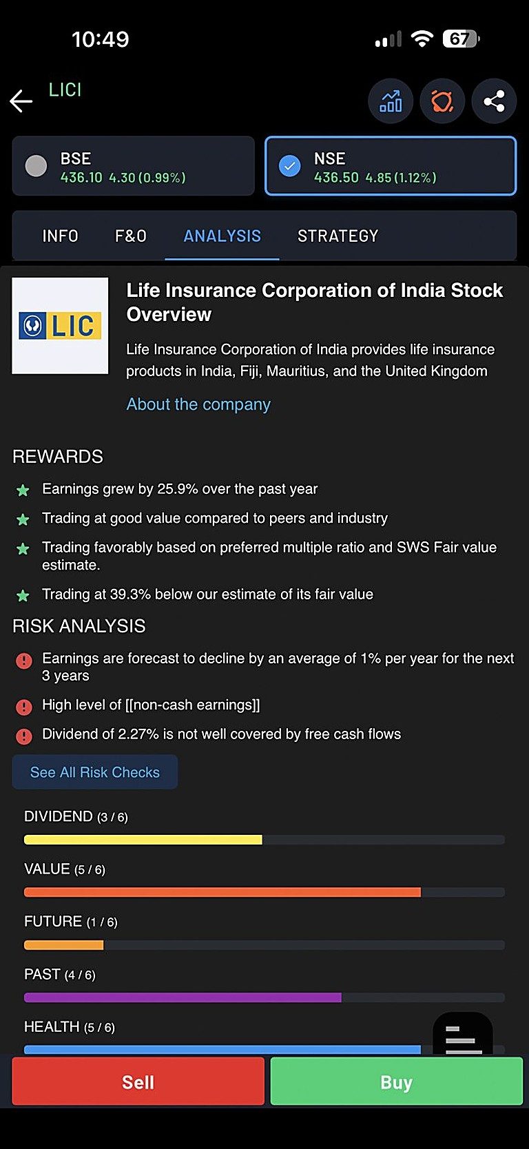 PCJ Invest screen