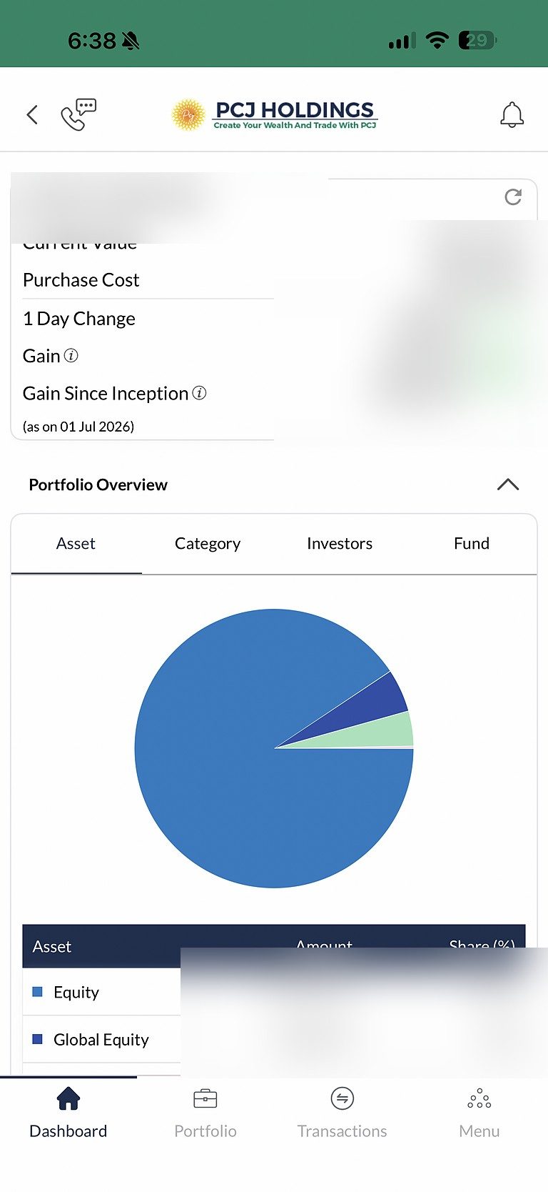 PCJ Wealth screen